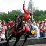 Astana Day horse show at the Park