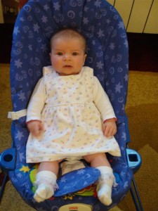 Anna In Her Bouncy Chair