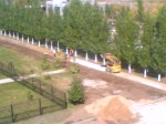 Pavement Construction (Finally) On Turan, Astana