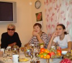 Dedushka, Aunty Sveta and Sasha