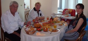 A Light Boxing Day Meal With Ira's Parents