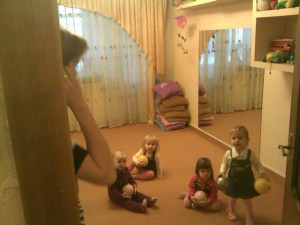 Anna With Some Of Her Playgroup Friends