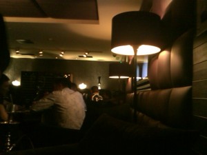 Blurry Dark Photo Of Bar In Astana