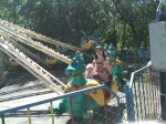 On A Ride In Astana Park