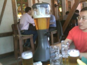 (Originally) 3.5 Litres of chilled beer at Bar Muller