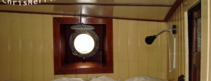 2nd Bedroom's 1st Bed With Light & Porthole