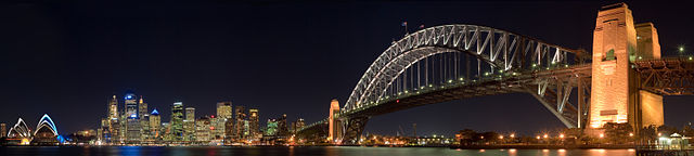 Someone Else's (Much Better) Photo Of Sydney Harbour Bridge - WikiMedia