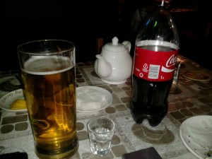 Cafe Real Astana Beer Vodka Coke Tea
